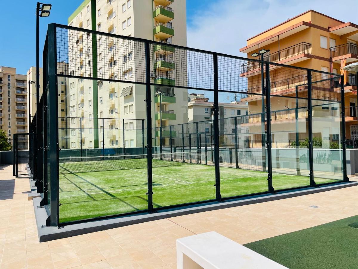 Apartamento Nuevo Junto Al Mar Con Plaza De Garaje!! Perfecto Para Familias Playa de Gandia Экстерьер фото